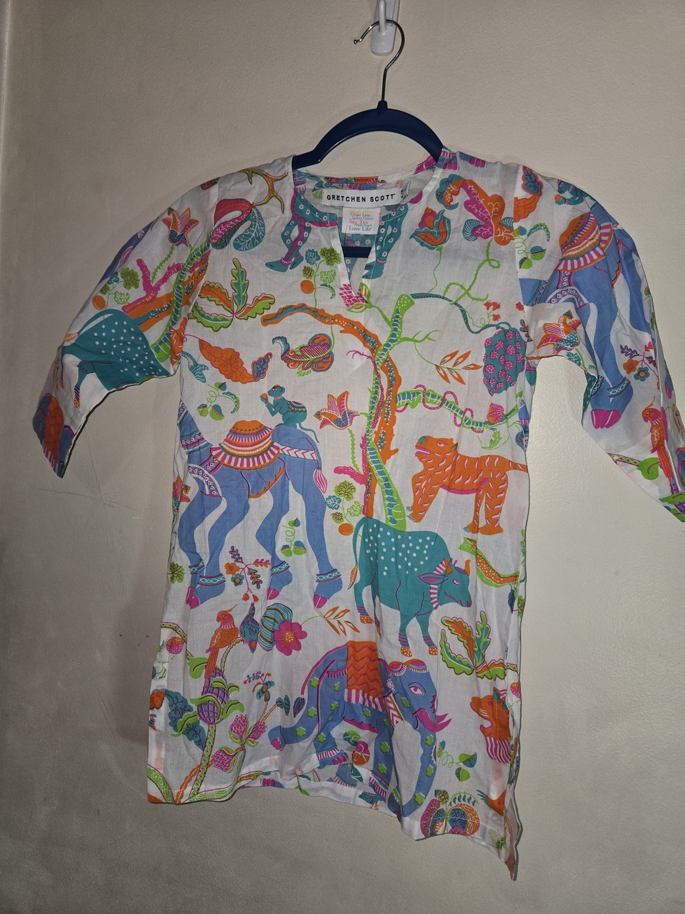 Gretchen Scott Colorful Animal Print Tunic - Multicolor